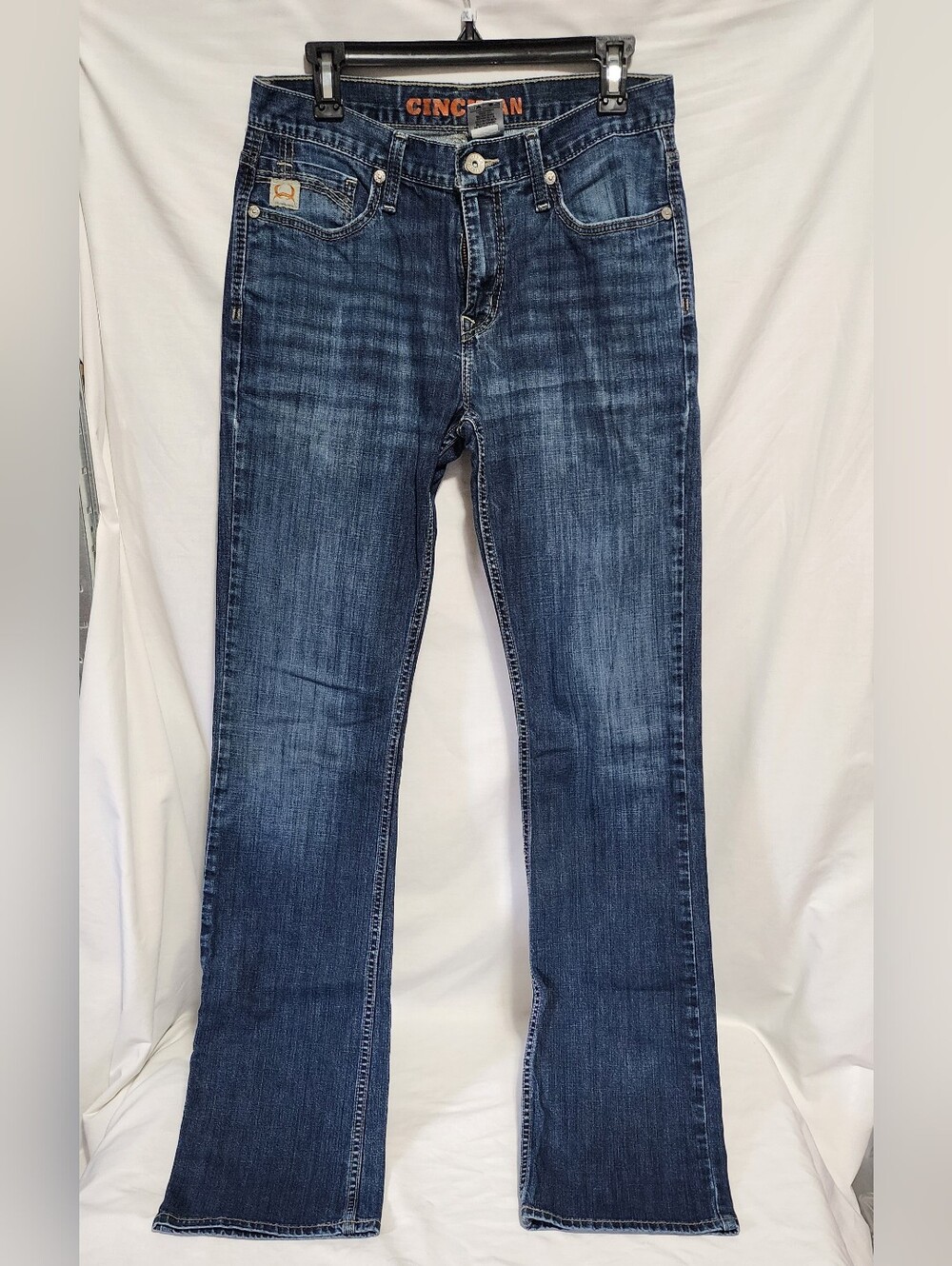 Cinch Medium-Dark Blue Bootcut Jeans